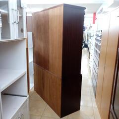 リユースのサカイ太田店★ジモティ割あり★ PLUS コレクションボード ダークブラウン H180.2×D120×W43.5 クリーニング済み OJ10332の画像
