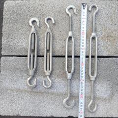 【溶融亜鉛めっき】ターンバックル【10本】中古品の画像