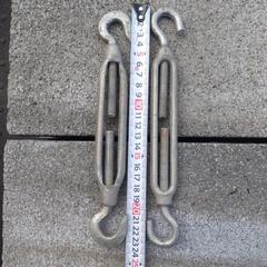 【溶融亜鉛めっき】ターンバックル【10本】中古品の画像