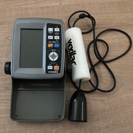 魚群探知機PS-501CNとTD06  ワカサギ