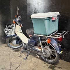 ★支払総額6.0万円★関東圏内即日配送可能！ 全車走行テスト済みです！ホンダ スーパーカブ50FI 青 AA01 人気のカブ！ 4ストインジェクション！ 低燃費！ 高年式！ リアボックス付き！の画像