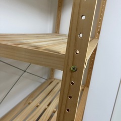美品　木製　シェルフ　ラック　棚　大きめ　　の画像