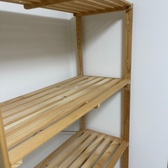 美品　木製　シェルフ　ラック　棚　大きめ　　の画像