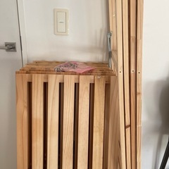 美品　木製　シェルフ　ラック　棚　大きめ　　の画像