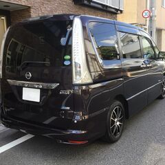 h25　C26　セレナハイウェイスター　Sハイブリッド　車検8年1月　パワスラ　ナビ　テレビ　ETC　バックカメラ　こーなー26　セレナハイウェイスター　Sハイブリッド　車検8年1月　パワスラ　ナビ　テレビ　ETC　バックカメラ　コーナーセンサー　スマートキー　プッシュスタートの画像