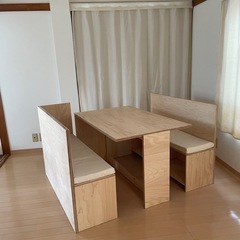 ダイニングテーブル&チェアーセットの画像