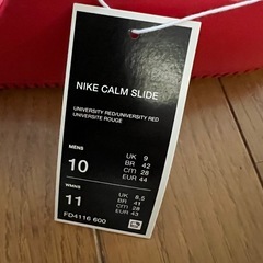 【新品未使用】NIKE ナイキ　カームスライドサンダル US11 28cm！の画像