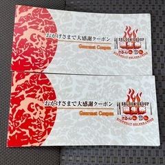 10000円分 さるーん ステーキ贅 クーポン券 の画像