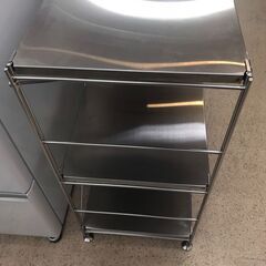 【ジャングル・ジャングル岩出店】【A834】ステンレスユニットシェルフ 中古 家具 和歌山 岩出市 紀の川市 海南市の画像