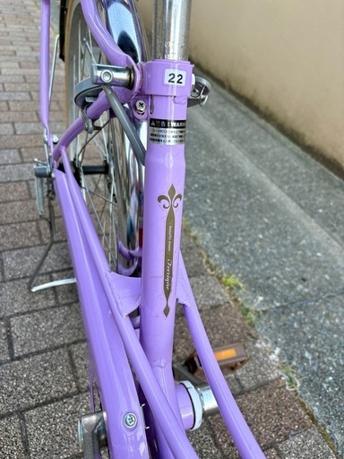 取引成立しました　子供用自転車　22インチ