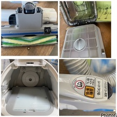 ほぼ新品 未使用品❣️2014年製🌻Panasonic パナソニック MC-JPX1-W サイクロン掃除機 キャニスター型(0730c)の画像