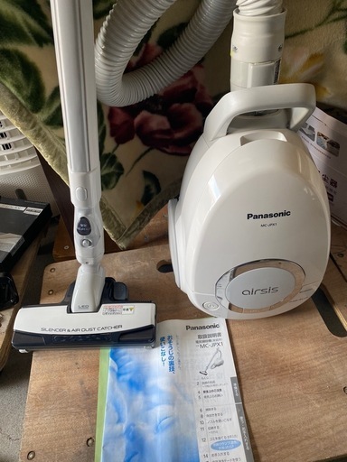 C*U様 美品PanasonicサイクロンクリーナーエアシスMC−JPX1-W2 C*U様 美品PanasonicサイクロンクリーナーエアシスMC−JPX1-W2