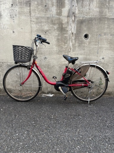 電動アシスト自転車　赤　バスケット付き 楽天市場】GX 折りたたみ電動アシスト自転車 小型12インチ e
