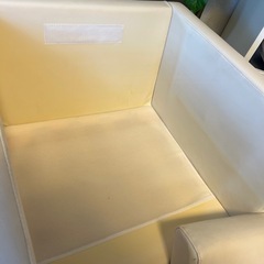 【お値下げ】IKEA 1人用ソファ　２脚セットの画像