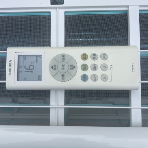 取り引き終了！　　　　　　　　　　　 TOSHIBA エアコン　2019年製　2.2kw 6畳用〜