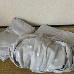 【お譲り先決まりました】シングル　掛け布団カバー　2枚　ニトリの画像