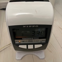 ニッポー　タイムボーイ8プラス　タイムレコーダーの画像
