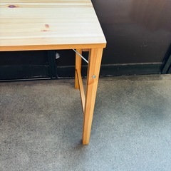木製机　学習机
　の画像