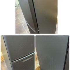 ジ336/ Panasonic ノンフロン冷凍冷蔵庫 パナソニック 2ドア NR-B14CW-T 形 138L  2020年の画像