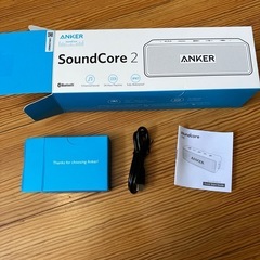 アンカーBluetoothスピーカー　箱取説付
　の画像