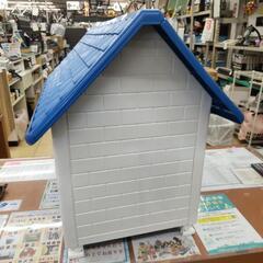 犬小屋  室外用  庭  中型犬  ペット  青の画像