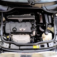 距離少ミニクーパー後期ナビ地デジBluetoothバックカメラETCユニオンジャックルーフR56の画像