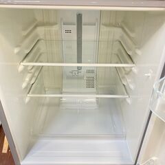 ジ338/ パナソニック Panasonic 2ドア 138L 冷蔵庫 冷凍庫 NR-B144W-S 2012年の画像