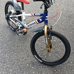 値下げ ジャンク D-Bike 18インチ 男の子 子供用 自転車 の画像