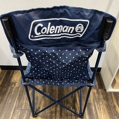 Coleman アウトドアチェア ネイビー/ストライプ 【新品未使用品】 Coleman コールマン＞ コンパクトフォールディングチェア