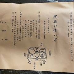 お食い初め膳　木製漆塗りの画像