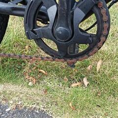 値下げ 24インチ 6段ギア 子供用 自転車 シマノ ブラック 黒の画像