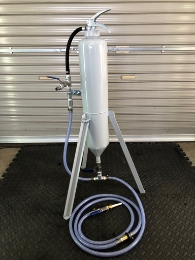 直圧式サンドブラスト