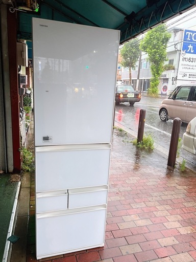 Toshiba冷蔵庫　保証付き　配達