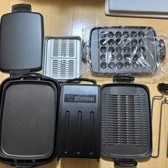 受渡し予定者決定【ZOJIRUSHIホットプレートセット】内容ご...