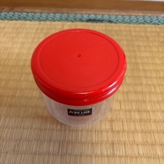 PURLIFE 保存容器 PI-6099 透明/赤の画像