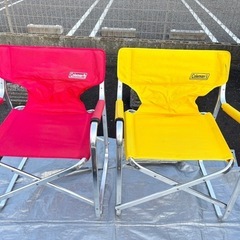コールマン ニュー キャプテンチェア 2脚 キャンプ用品