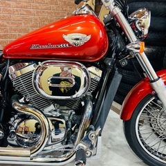 【車検付】シャドウスラッシャー400【美車】【格安配送】アメリカン　スティード　ドラッグスターの画像