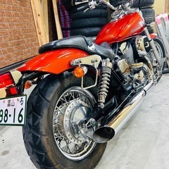 【車検付】シャドウスラッシャー400【美車】【格安配送】アメリカン　スティード　ドラッグスターの画像