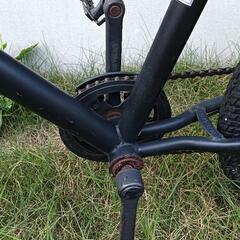 値下げ 24インチ 6段ギア 子供用 自転車 シマノ ブラック 黒の画像