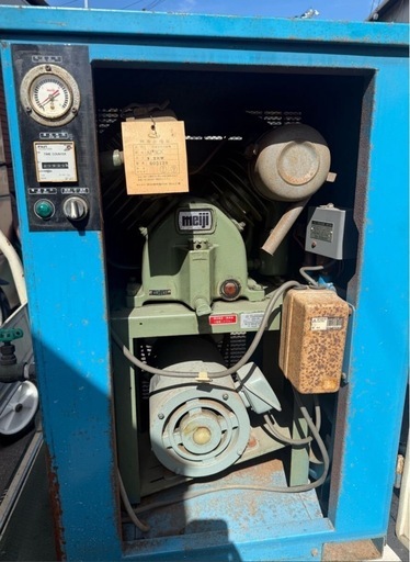 AirPax AP-3CK 三相200V エアーコンプレッサー東芝タンク付き、ST-801 AirPax AP-3CK 三相200V エアーコンプレッサー東芝タンク付き、ST-801