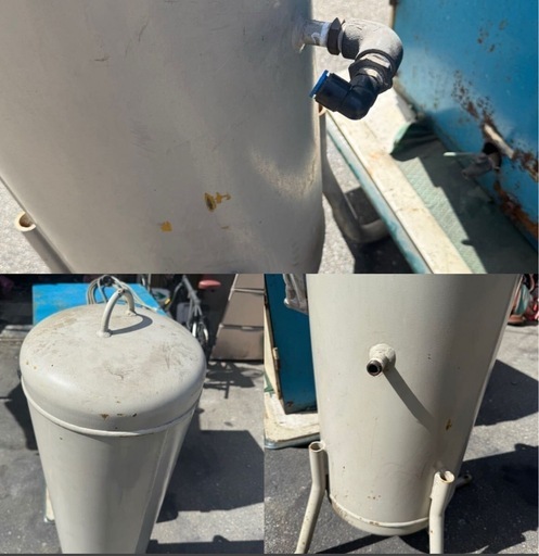 AirPax AP-3CK 三相200V エアーコンプレッサー東芝タンク付き、ST-801