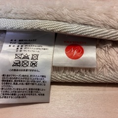 西川 極厚フランネルラグ 2点セットの画像