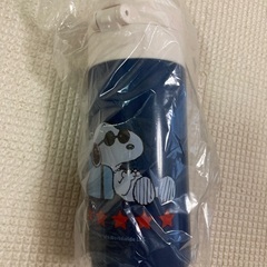 スヌーピー　ワンプッシュ　ステンレス水筒　300mlの画像