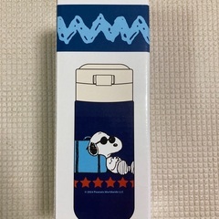 スヌーピー　ワンプッシュ　ステンレス水筒　300mlの画像