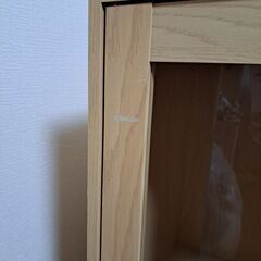 ミニ食器棚　収納棚の画像