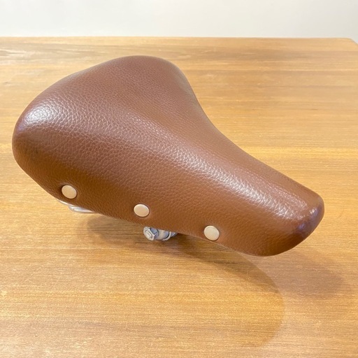 中古品】自転車サドル レトロ調 ブラウン (ひらピこ) 広丘のその他の