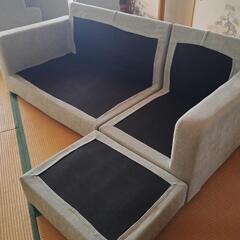 関家具 リラックスフォーム カウチソファーの画像