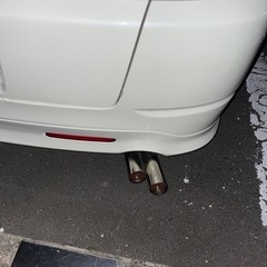 RB1 オデッセイ　ストレートマフラー　中間から RB1 オデッセイストレートマフラー中間から