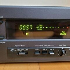 ナカミチ カセットデッキ 2 テーププレーヤーの画像