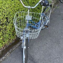 自転車　No.361　ブルー　シティサイクル　lapeure　27インチ　【リサイクルショップどりーむ天保山店】の画像